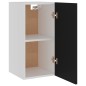 vidaXL Armario colgante cocina madera ingeniería negro 29,5x31x60 cm