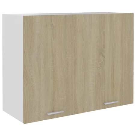 vidaXL Armario colgante cocina contrachapada color roble 80x31x60 cm