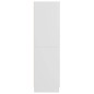 vidaXL Armario de madera contrachapada blanco 82,5x51,5x180 cm vidaXL Armario de madera contrachapada blanco 82,5x51,5x180 cm
