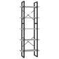 vidaXL Estantería de 5 niveles madera de ingeniería gris 60x30x175 cm vidaXL Estantería de 5 niveles madera de ingeniería gris 60x30x175 cm