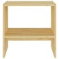 vidaXL Mesita de noche madera maciza de pino 40x30,5x40 cm vidaXL Mesita de noche madera maciza de pino 40x30,5x40 cm