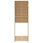 vidaXL Armario lavadora roble Sonoma 64x24x190 cm