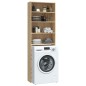 vidaXL Armario lavadora roble Sonoma 64x24x190 cm