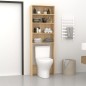 vidaXL Armario lavadora roble Sonoma 64x24x190 cm