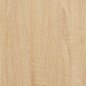vidaXL Armario lavadora roble Sonoma 64x24x190 cm