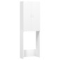 vidaXL Armario de lavadora blanco 64x25,5x190 cm