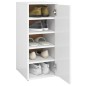vidaXL Mueble zapatero de aglomerado blanco 32x35x70 cm vidaXL Mueble zapatero de aglomerado blanco 32x35x70 cm