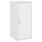vidaXL Mueble zapatero de aglomerado blanco 32x35x70 cm vidaXL Mueble zapatero de aglomerado blanco 32x35x70 cm