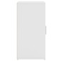 vidaXL Mueble zapatero de aglomerado blanco 32x35x70 cm vidaXL Mueble zapatero de aglomerado blanco 32x35x70 cm