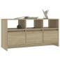 vidaXL Mueble de TV madera contrachapada roble Sonoma 102x37,5x52,5 cm vidaXL Mueble de TV madera contrachapada roble Sonoma 102x37,5x52,5 cm