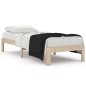 vidaXL Estructura de cama madera maciza 75x190 cm vidaXL Estructura de cama madera maciza 75x190 cm