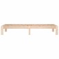 vidaXL Estructura de cama madera maciza 75x190 cm vidaXL Estructura de cama madera maciza 75x190 cm