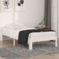 vidaXL Estructura de cama madera maciza individual 90x190 cm vidaXL Estructura de cama madera maciza individual 90x190 cm