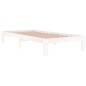 vidaXL Estructura de cama madera maciza individual 90x190 cm vidaXL Estructura de cama madera maciza individual 90x190 cm