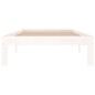 vidaXL Estructura de cama madera maciza individual 90x190 cm vidaXL Estructura de cama madera maciza individual 90x190 cm
