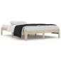 vidaXL Estructura de cama madera maciza de pino 140x200 cm vidaXL Estructura de cama madera maciza de pino 140x200 cm