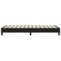 vidaXL Estructura de cama box spring cuero sintético negro 90x190 cm vidaXL Estructura de cama box spring cuero sintético negro 90x190 cm