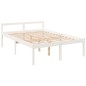 vidaXL Cama para personas mayores madera maciza pino blanca 120x190 cm vidaXL Cama para personas mayores madera maciza pino blanca 120x190 cm