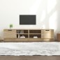 vidaXL Mueble para TV 2 pzas madera contrachapada roble 80x35x36,5 cm vidaXL Mueble para TV 2 pzas madera contrachapada roble 80x35x36,5 cm
