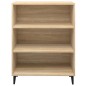 vidaXL Aparador de madera contrachapada roble Sonoma 69,5x32,5x90 cm vidaXL Aparador de madera contrachapada roble Sonoma 69,5x32,5x90 cm