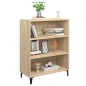 vidaXL Aparador de madera contrachapada roble Sonoma 69,5x32,5x90 cm vidaXL Aparador de madera contrachapada roble Sonoma 69,5x32,5x90 cm