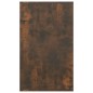 vidaXL Aparador con 3 cajones roble ahumado 120x41x75 cm vidaXL Aparador con 3 cajones roble ahumado 120x41x75 cm