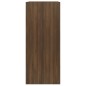 vidaXL Estantería/divisor de espacios roble marrón 40x30x72 cm vidaXL Estantería/divisor de espacios roble marrón 40x30x72 cm