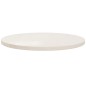vidaXL Superficie de mesa madera maciza de pino blanco Ø60x2,5 cm vidaXL Superficie de mesa madera maciza de pino blanco Ø60x2,5 cm