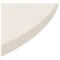 vidaXL Superficie de mesa madera maciza de pino blanco Ø60x2,5 cm vidaXL Superficie de mesa madera maciza de pino blanco Ø60x2,5 cm