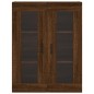 vidaXL Aparador alto madera contrachapada marrón roble 69,5x34x180 cm vidaXL Aparador alto madera contrachapada marrón roble 69,5x34x180 cm