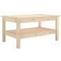 vidaXL Mesa de centro de madera maciza de pino 80x50x40 cm vidaXL Mesa de centro de madera maciza de pino 80x50x40 cm