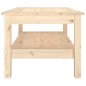 vidaXL Mesa de centro de madera maciza de pino 80x50x40 cm vidaXL Mesa de centro de madera maciza de pino 80x50x40 cm