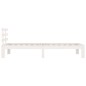 vidaXL Estructura de cama individual madera maciza blanca 90x190 cm vidaXL Estructura de cama individual madera maciza blanca 90x190 cm