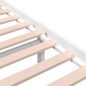 vidaXL Estructura de cama madera maciza blanco 90x200 cm vidaXL Estructura de cama madera maciza blanco 90x200 cm