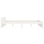 vidaXL Estructura cama madera maciza doble pequeña blanco 120x190 cm vidaXL Estructura cama madera maciza doble pequeña blanco 120x190 cm