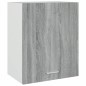 vidaXL Armario colgante madera ingeniería gris Sonoma 50x31x60 cm vidaXL Armario colgante madera ingeniería gris Sonoma 50x31x60 cm
