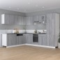 vidaXL Armario colgante madera ingeniería gris Sonoma 50x31x60 cm vidaXL Armario colgante madera ingeniería gris Sonoma 50x31x60 cm