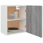 vidaXL Armario colgante madera ingeniería gris Sonoma 50x31x60 cm vidaXL Armario colgante madera ingeniería gris Sonoma 50x31x60 cm