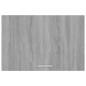vidaXL Armario colgante madera ingeniería gris Sonoma 60x31x40 cm
