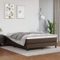 vidaXL Estructura de cama box spring cuero sintético marrón 140x190 cm vidaXL Estructura de cama box spring cuero sintético marrón 140x190 cm