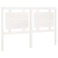 vidaXL Cabecero de cama madera maciza de pino blanco 145,5x4x100 cm vidaXL Cabecero de cama madera maciza de pino blanco 145,5x4x100 cm