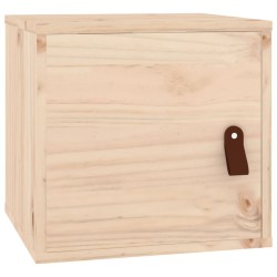 vidaXL Armario de pared de madera maciza de pino 31,5x30x30 cm