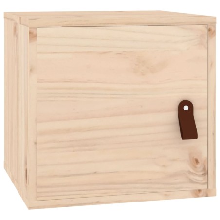 vidaXL Armario de pared de madera maciza de pino 31,5x30x30 cm