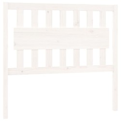 vidaXL Cabecero de cama madera maciza de pino blanco 105,5x4x100 cm