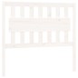 vidaXL Cabecero de cama madera maciza de pino blanco 105,5x4x100 cm