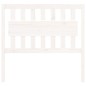 vidaXL Cabecero de cama madera maciza de pino blanco 105,5x4x100 cm