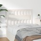 vidaXL Cabecero de cama madera maciza de pino blanco 105,5x4x100 cm