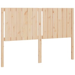 vidaXL Cabecero de cama madera maciza de pino 145,5x4x100 cm