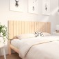 vidaXL Cabecero de cama madera maciza de pino 185,5x4x100 cm vidaXL Cabecero de cama madera maciza de pino 185,5x4x100 cm