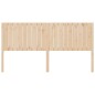 vidaXL Cabecero de cama madera maciza de pino 185,5x4x100 cm vidaXL Cabecero de cama madera maciza de pino 185,5x4x100 cm